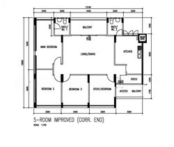 Blk 861 Tampines Parkview (Tampines), HDB 5 Rooms #588576561